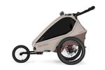 Qeridoo Kidgoo 2 Pro Gen 2 - Kinderfahrradanhänger für 2 Kinder