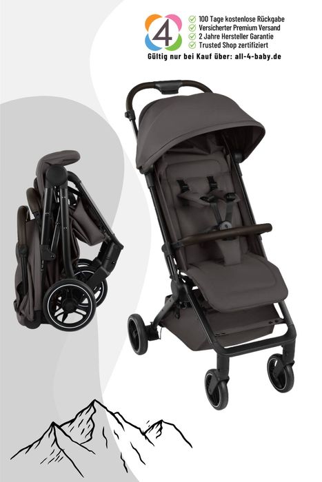 ABC Design Ping 4 Trekking Buggy - Reisebuggy ab 6 Monaten bis 22 kg