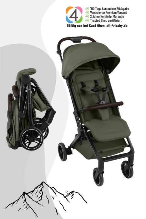 ABC Design Ping 4 Trekking Buggy - Reisebuggy ab 6 Monaten bis 22 kg