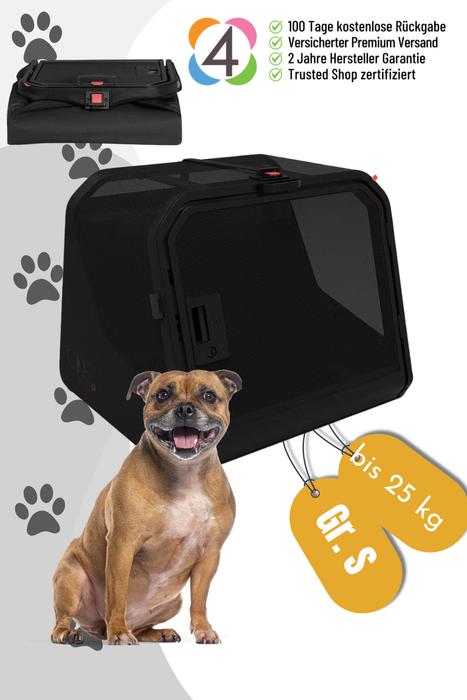 1ONE1 Origami Hundetransportbox / faltbare Hundebox