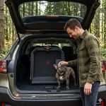 1ONE1 Origami Hundetransportbox / faltbare Hundebox