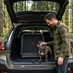 1ONE1 Origami Hundetransportbox / faltbare Hundebox