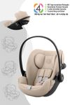 Cybex Cloud G3 i-Size Babyschale / 0 - 13 kg Geburt - ca. 24 Monate