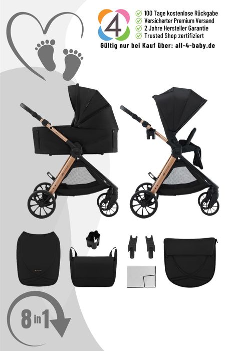 Kinderkraft VESTO 2 2in1 Kombikinderwagen