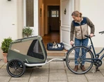 Croozer Dog Enna Cozy Ride Bundle - Moss Green 
