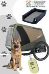 Croozer Dog Mikke Cozy Ride Bundle Moss Green 