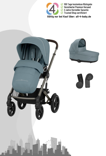 Cybex Talos S Lux Mod. 2027 mit faltbarer Babywanne