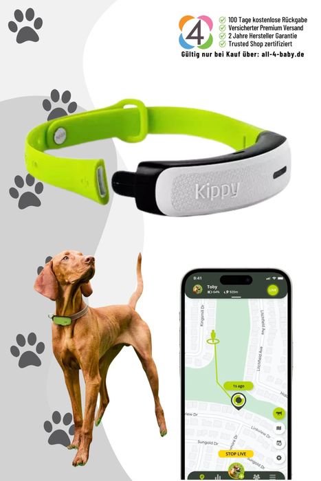 Kippy GPS Tracker für Hunde