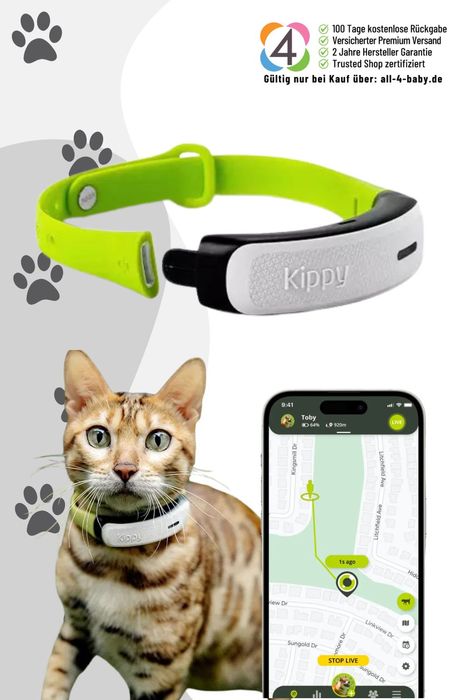 Kippy GPS Tracker für Katzen