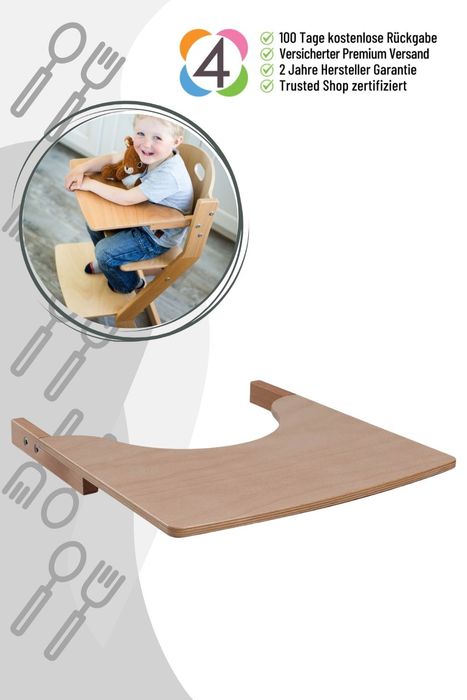 tiSsi® Kindertisch für Kinderhochstuhl