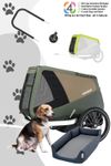 Croozer Dog Enna Sleep & Go Bundle (inkl. Buggyset, Regenverdeck und Hundebett)