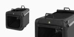 Maelson Soft Kennel Evo faltbare Hundebox in 5 Größen, schwarz