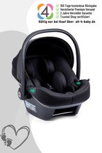 Moon LOLA Babyschale - Farbe: Black