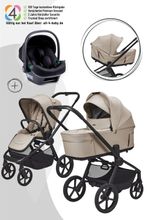 Moon Resea Fold Diamond Kombikinderwagen mit LOLA Babyschale / 3in1 Kinderwagen