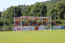 Fußballtor - Bundesliga - 7,32 x 2,44 m - freie Netzaufhängung