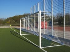 Fußballtor - Bundesliga - 7,32 x 2,44 m - mit Netzbügel