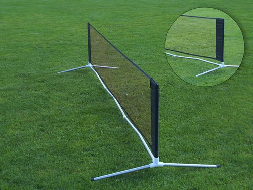 ELF Sports Fußball-Tennis Netz, 3,00 m mit Standfüßen