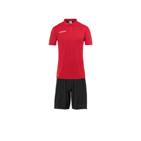 Uhlsport ESSENTIAL POLY POLO SHIRT + PERFORMANCE SHORTS 