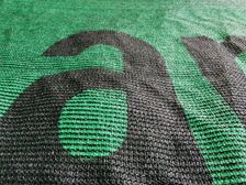 Tennisblende (Sichtschutz) mit individuellem Druck