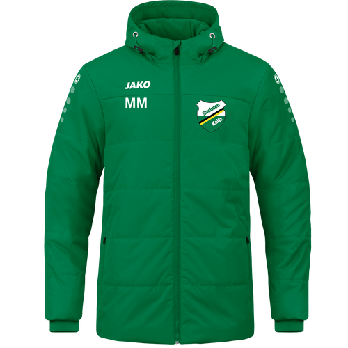 Sachsen Kaitz Coachjacke Team mit Kapuze