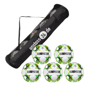 Ballset DERBYSTAR Spielball - BRILLANT APS Futsal inkl. Ballsack