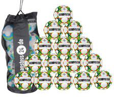 Ballset DERBYSTAR Jugendball - STRATOS S-LIGHT Futsal inkl. Ballsack