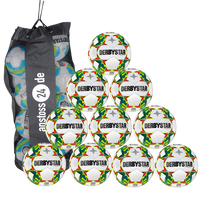 Ballset DERBYSTAR Jugendball - STRATOS S-LIGHT Futsal inkl. Ballsack