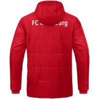 FC Mainburg Coachjacke Team mit Kapuze