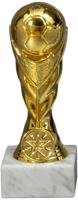 Minipokal "Striker" mit Sockel 