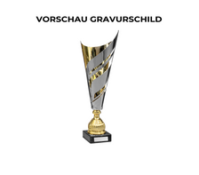 Pokal "Midfield" mit Sockel