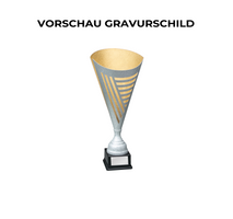 Luxustrophäe "Penalty" mit Sockel 