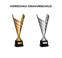 Pokal "Whistle" mit Sockel