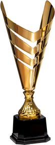 Pokal "Whistle" mit Sockel