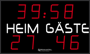 Stramatel Anzeigetafel FRA (Outdoor) - 160 m Lesedistanz