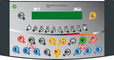 Stramatel Anzeigetafel 452 ME 800 (Indoor) - 60 m Lesedistanz