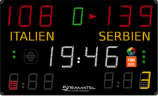 Stramatel Anzeigetafel 452 MD 7100 (Indoor) - 90 m Lesedistanz
