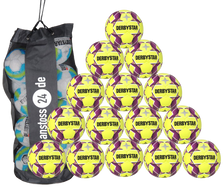 Ballset DERBYSTAR Hallenfußball - INDOOR BETA Trainingsball inkl. Ballsack