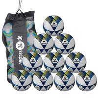 Ballset erima Spielball - Hybrid Futsal v25 inkl. Ballsack