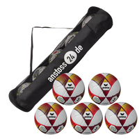 Ballset erima Spielball - Hybrid Futsal v25 inkl. Ballsack