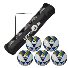 Ballset erima Spielball - Hybrid Futsal v25 inkl. Ballsack