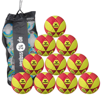 Ballset erima Hallenball - Hybrid Indoor v25 Trainingsball inkl. Ballsack