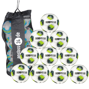 Ballset DERBYSTAR Trainingsball BRILLANT TT DB inkl. Ballsack