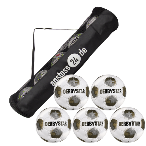 Ballset DERBYSTAR Spielball BRILLANT APS v26 inkl. Ballsack