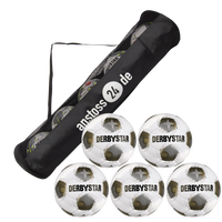 Ballset DERBYSTAR Spielball BRILLANT APS v26 inkl. Ballsack