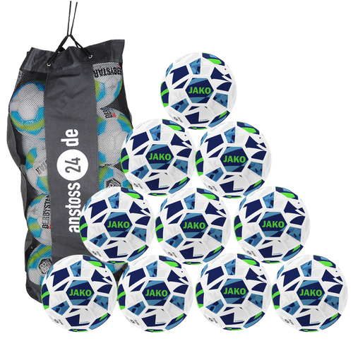 Ballset JAKO Jugendball Iconic inkl. Ballsack