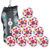 Ballset JAKO Jugendball Iconic inkl. Ballsack