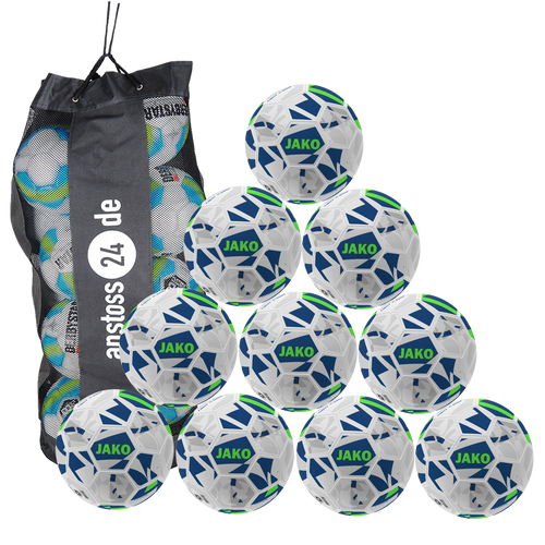 Ballset JAKO Jugendball Futsal inkl. Ballsack
