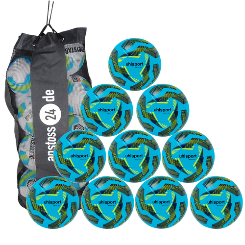 Ballset Uhlsport Jugendball 350 LITE SOFT inkl. Ballsack