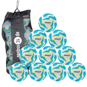 Ballset Uhlsport Jugendball 350 LITE SOFT inkl. Ballsack