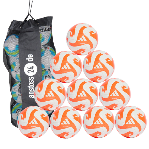 Ballset adidas Futsal Trainingsball - Tiro Club Sala inkl. Ballsack